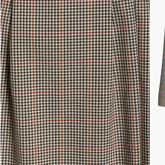 Gal Meets Glam Blanche Plaid Bow Dress - Picture 7 of 10